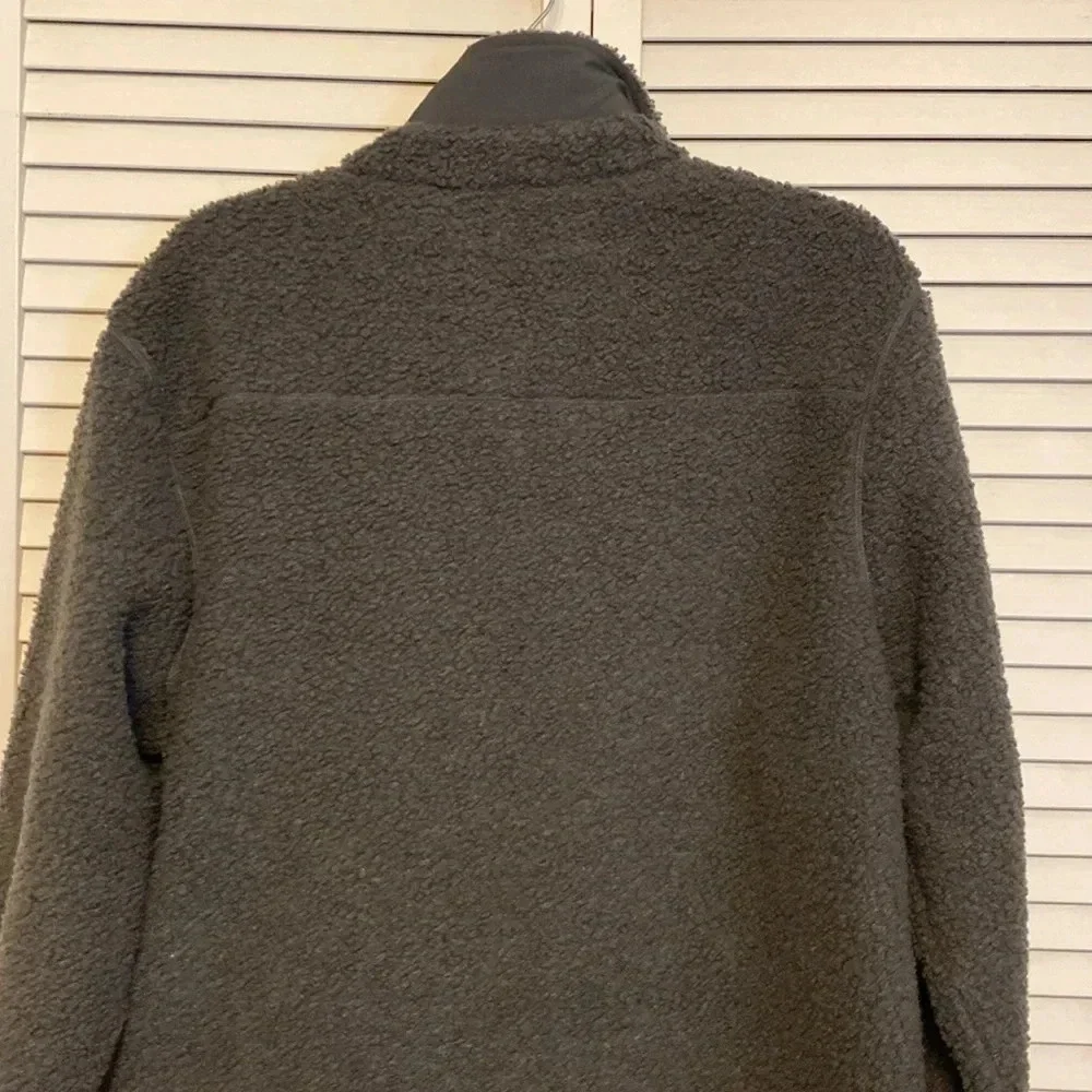 Good fellow & Co. Gray polar Fleece With Snaps Size L - Picture 7 of 8